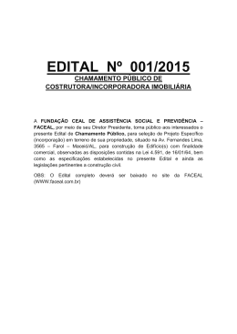 Edital 01/2015