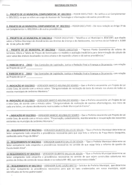 materias em pauta 15