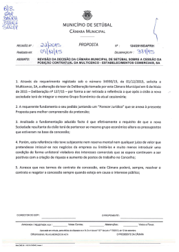 3169? MUNIC&Iacute;PIO DE SET&Uacute;BAL - C&acirc;mara Municipal de Set&uacute;bal