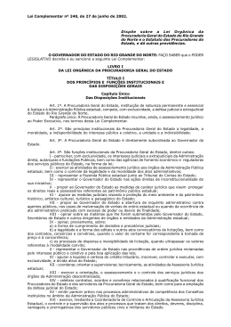 Lei Complementar n&ordm; 240, de 27 de junho de 2002