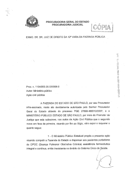 Requerimento - Ministério Público