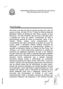 Aos vinte e um dias do m&ecirc;s de outubro de dois