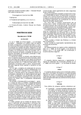 Decreto-Lei n.º 97/98. DR 91/98 SÉRIE I-A de