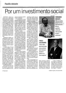 S&Atilde;O PAULO- Quais os ca minhos que as organiza&ccedil;&otilde;es