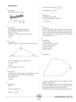 Avalia&ccedil;&atilde;o Nacional 2 - 8&ordm; ano