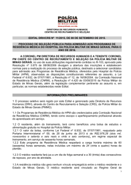 edital drh/crs n&ordm; 11/2015, de 08 de setembro de 2015.
