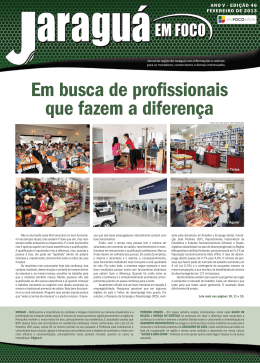 Em busca de profissionais que fazem a diferen&ccedil;a