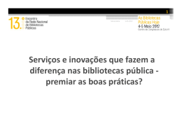 Servi&ccedil;os e inova&ccedil;&otilde;es que fazem a Servi&ccedil;os e inova&ccedil;&otilde;es que fazem