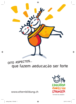 que fazem aeducação ser forte