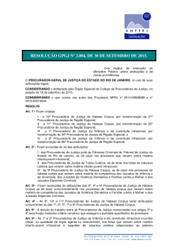 Resolução GPGJ nº 2004, de 23.09.15