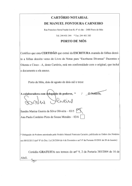 Altera&ccedil;&atilde;o dos Estatutos de acordo com a Lei n.&ordm; 50
