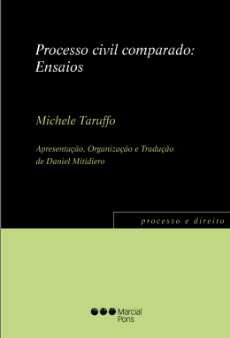 Processo civil comparado: Ensaios