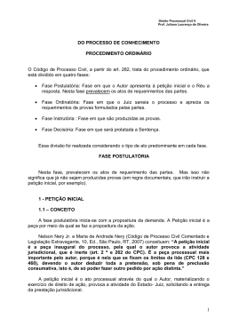 Apostila Processo Civil II