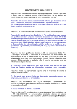 Esclarecimento 1