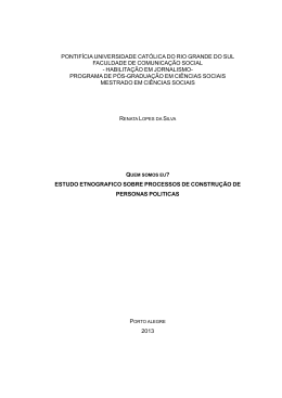Quem somos eu? : estudo etnografico sobre processos de