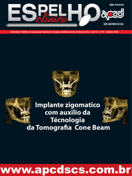 Ano XII - n&ordm; 70 - Outubro 2 - APCD Regional S&atilde;o Caetano do Sul