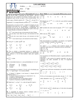 LOGARITMOS