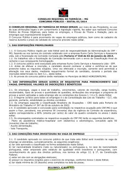 Abertura Edital