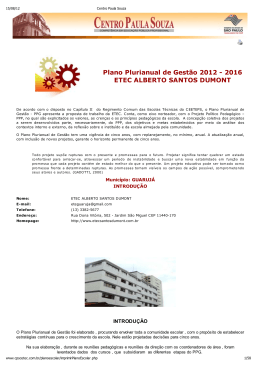 - ETEC Alberto Santos Dumont