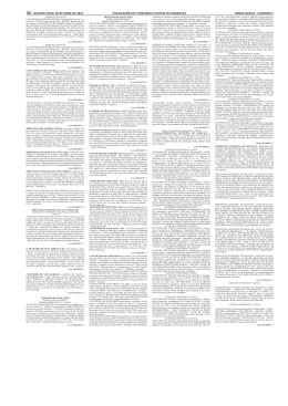 20&ndash; quarta-feira, 09 de abril de 2014 publica&ccedil;&otilde;es de terceiros e