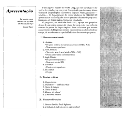 Neste segundo número da revista Cmp, que tem por objetivo dar
