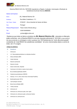 JSL Material El&eacute;ctrico SA Declara-se que todos os items e produtos