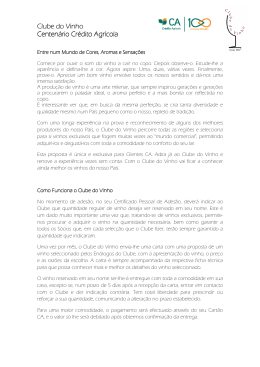 Clube do Vinho Clube do Vinho Centenário Crédito Agrícola