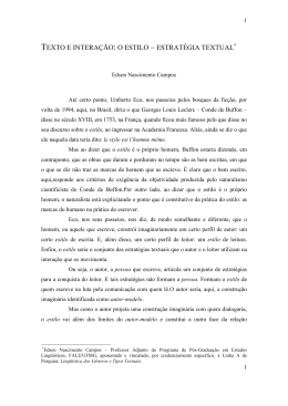 12. Texto e intera&ccedil;&atilde;o Estilo Contemporaneidade