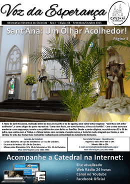 Festa de Sant`Ana - Catedral de Botucatu