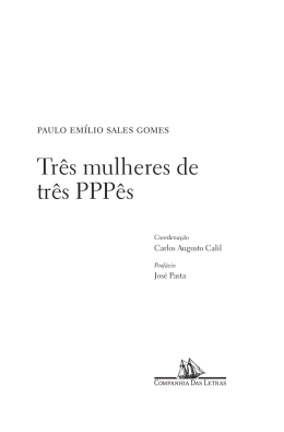 Leia um trecho em pdf - Companhia das Letras