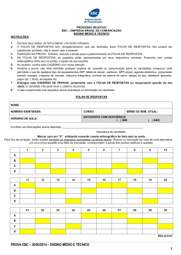 Ensino Médio e Técnico
