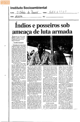 Page 1 Instituto Socioambiental fonte: data: t) @intim el@ Class.: t) r