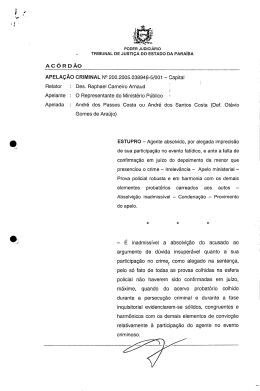 11 - Tribunal de Justi&ccedil;a da Para&iacute;ba