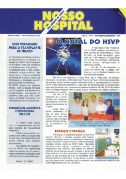 HSVP PREPARADO PARA O TQANSPLANTE DE FIGADO