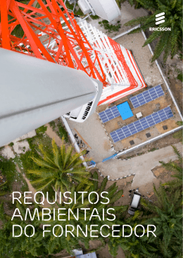 Requisitos ambientais do fornecedor