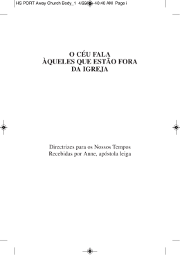 o céu fala àqueles que estão fora da igreja