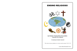Ensino Religioso 2015 - Diocese de S&atilde;o Jos&eacute; do Rio Preto