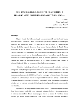 DOM BOSCO QUERIDO, ROGAI POR N&Oacute;S