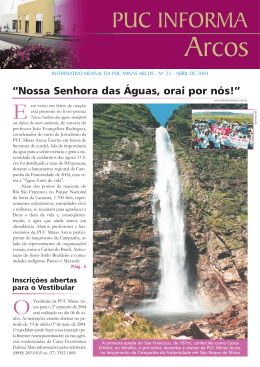 &ldquo;Nossa Senhora das &Aacute;guas, orai por n&oacute;s!&rdquo;