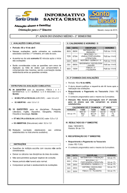 2&ordm; ano