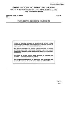 EXAME NACIONAL DO ENSINO SECUND&Aacute;RIO