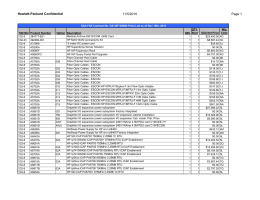 GSA / CMAS Price List - Part 1