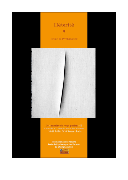 Le &laquo; myst&egrave;re du corps parlant &raquo; II - Actes