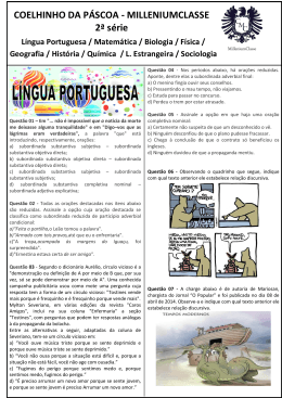 PASCOA 2&ordf; SERIE