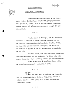 DIÁRIO saNTImar-:TAL INDICATIVO