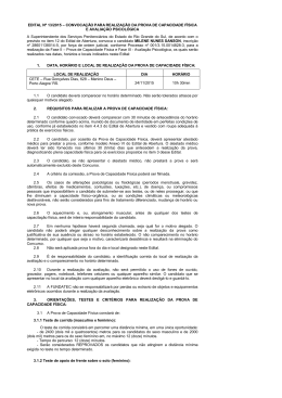 EDITAL N&ordm; 13/2015 - Superintend&ecirc;ncia dos Servi&ccedil;os Penitenci&aacute;rios