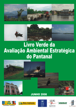 Livro Verde da Avalia&ccedil;&atilde;o Ambiental Estrat&eacute;gica do Pantanal