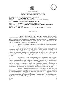 Inteiro Teor - Tribunal Regional Federal da 5&ordf; Regi&atilde;o
