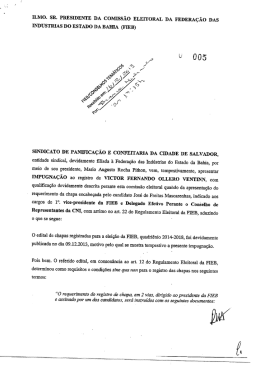 Impugna&ccedil;&atilde;o