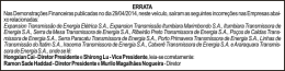 ERRATA - Valor Econ&ocirc;mico